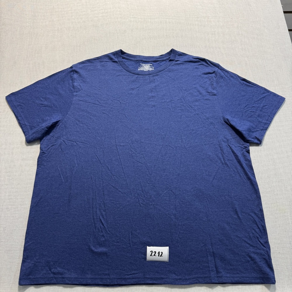 Amazon Essentials T-Shirt Mens 2XL Blue Excellent